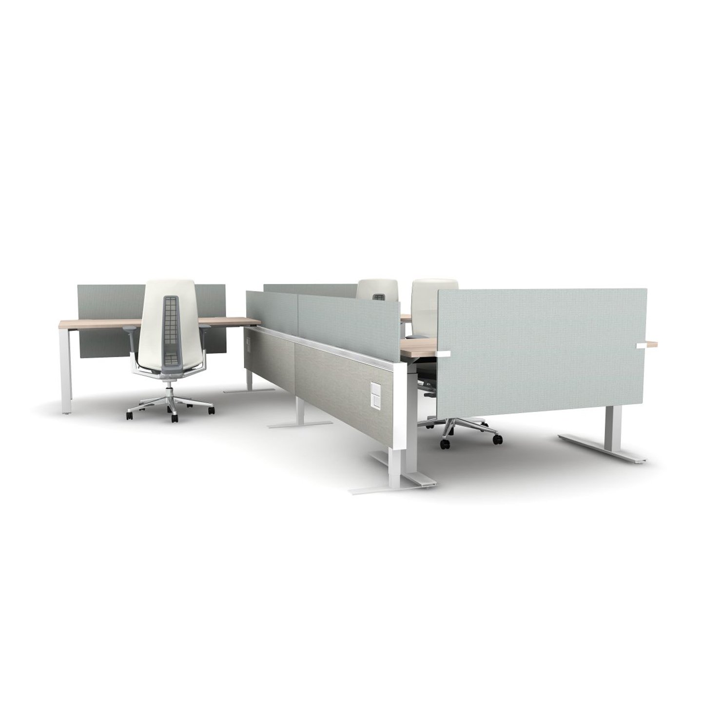 Haworth Compose systems workstation